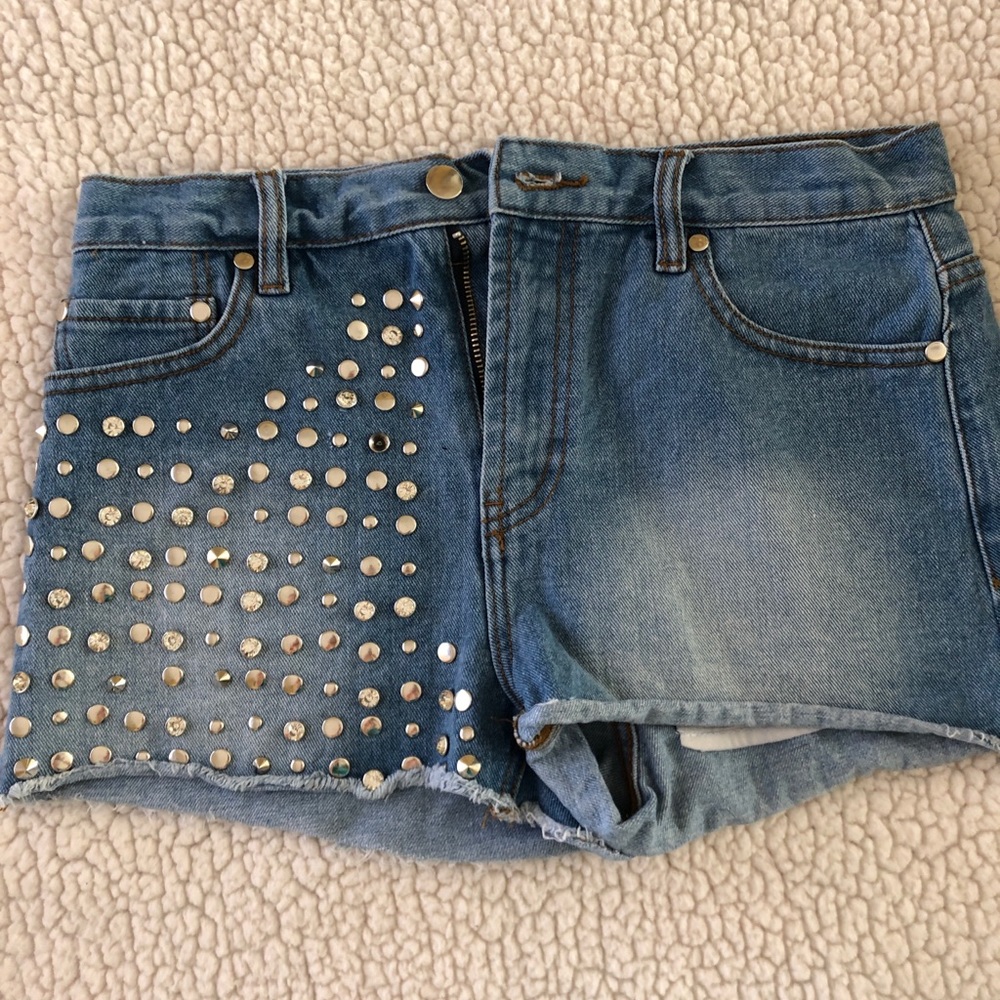 Studded Forever 21 shorts